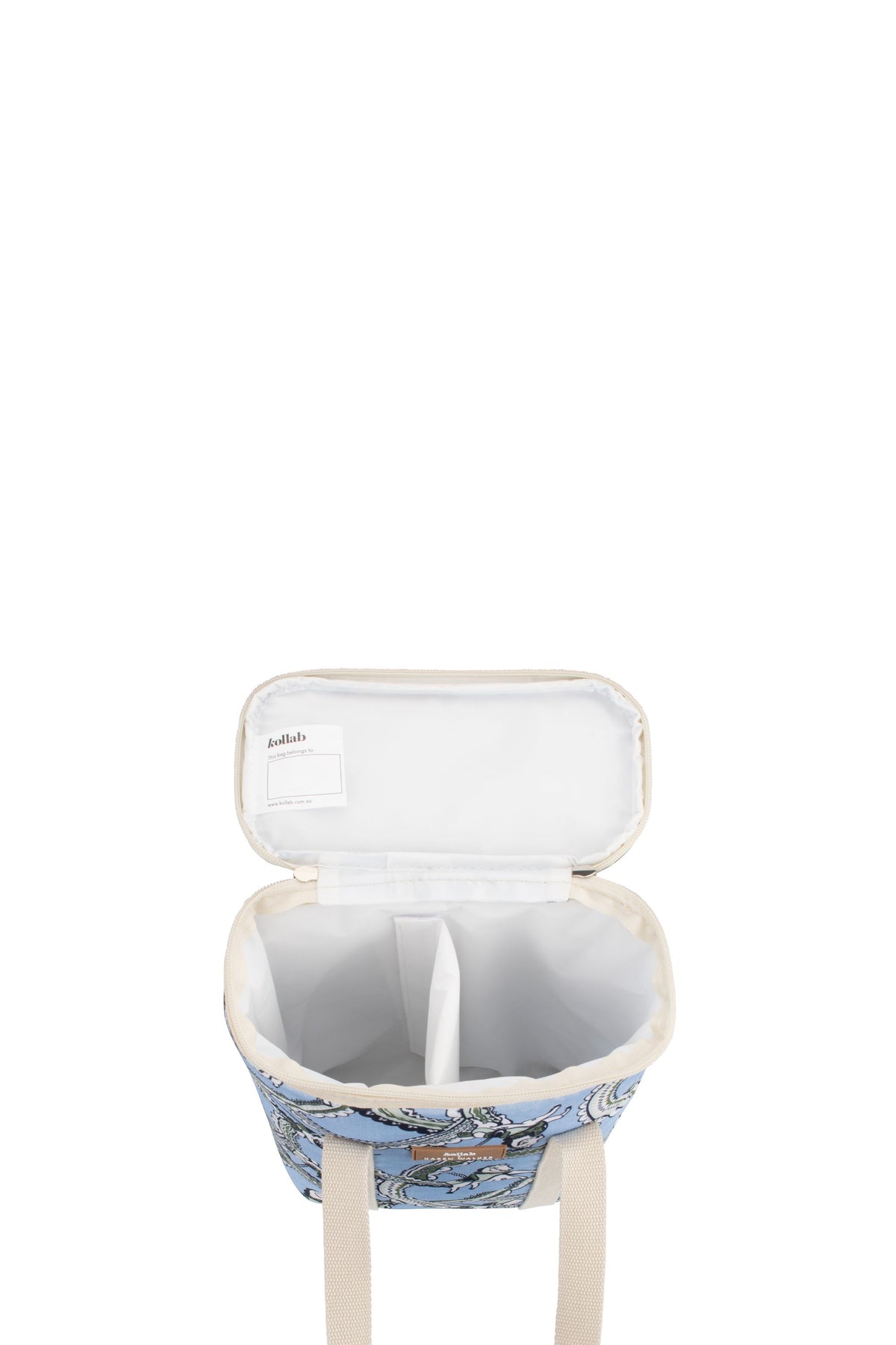 Wine Cooler Bag Carousel Light Blue