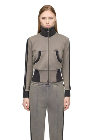 AVAVAV Cropped Track Top Grey Four