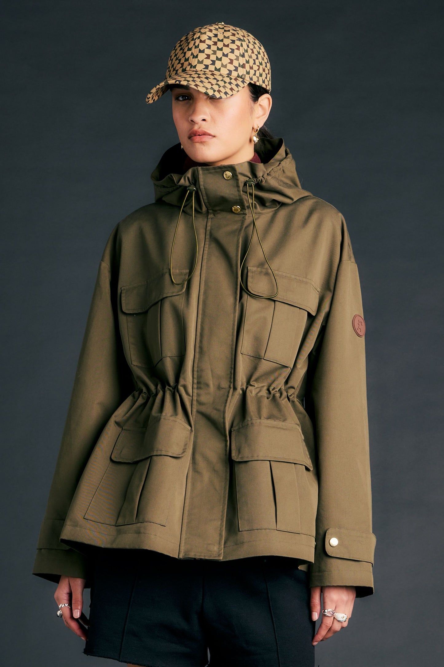 Rowan Parka Dark Olive