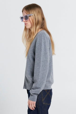 Elodie Cardigan Grey Marle
