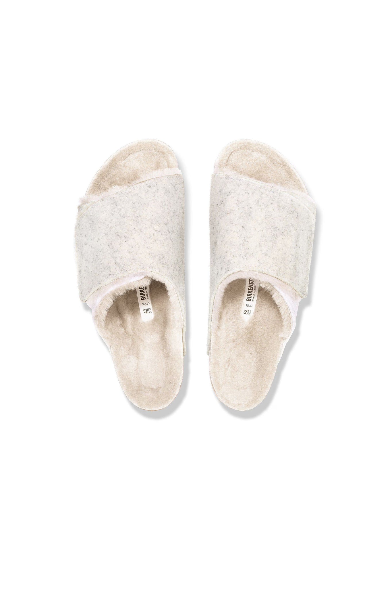 Solana Felt Shearling Regular Fit Oyster