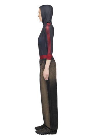 AVAVAV Hooded Cropped Baselayer Better Scarlet