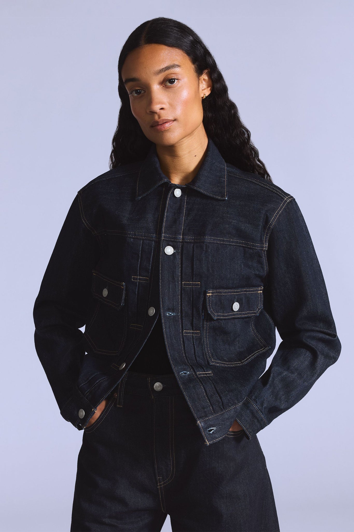 Blue Tab Classic Type II MOJ Type 2 Dark Rinse Indigo