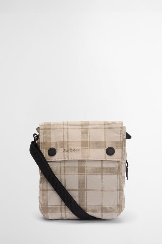 Transport Crossbody Bag Mist Tartan