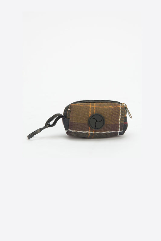 Tartan Dog Poop Bag Dispenser Classic Tartan