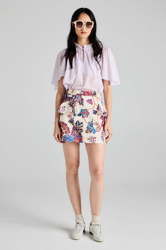 Alegra Skirt Cream Multi