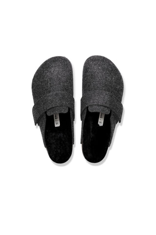 Loma Felt Shearling Regular Fit Anthracite