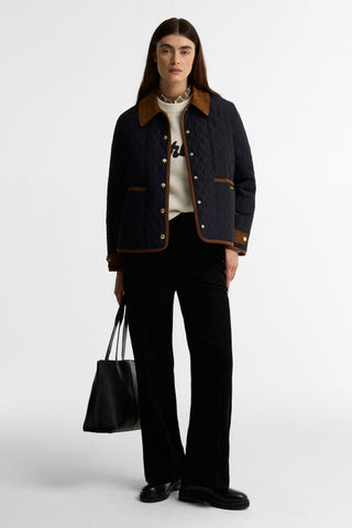 Ainsdale Quilted Jacket Dark Navy/Ancient