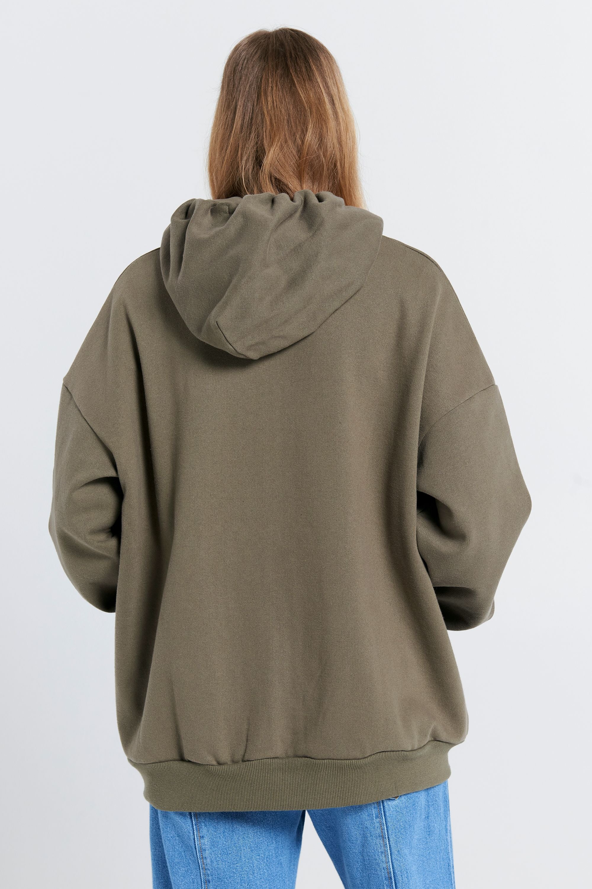 Oversized Hoodie Hunter Green – Karen Walker