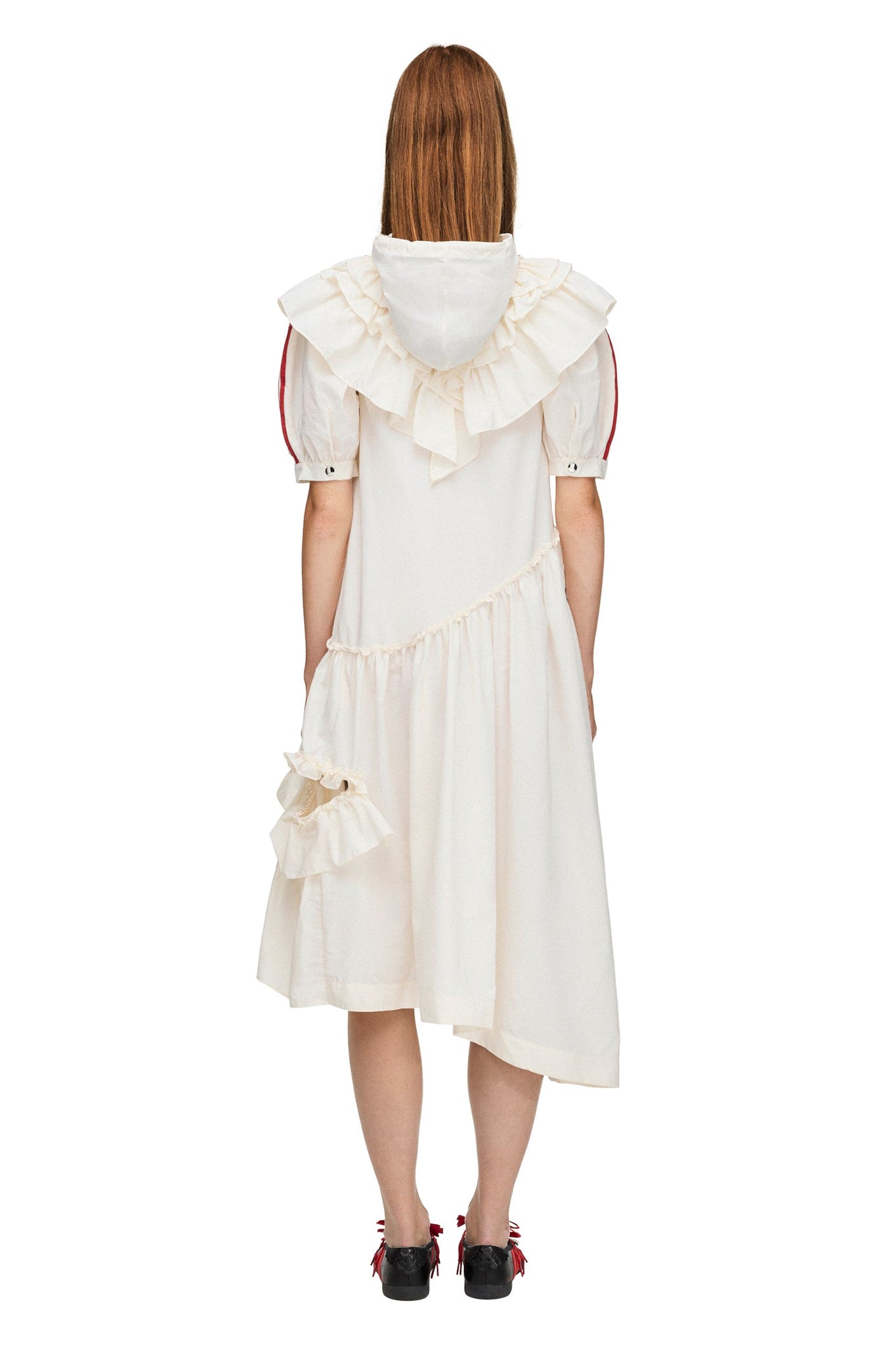 Simone Rocha Frill Dress Chalk White