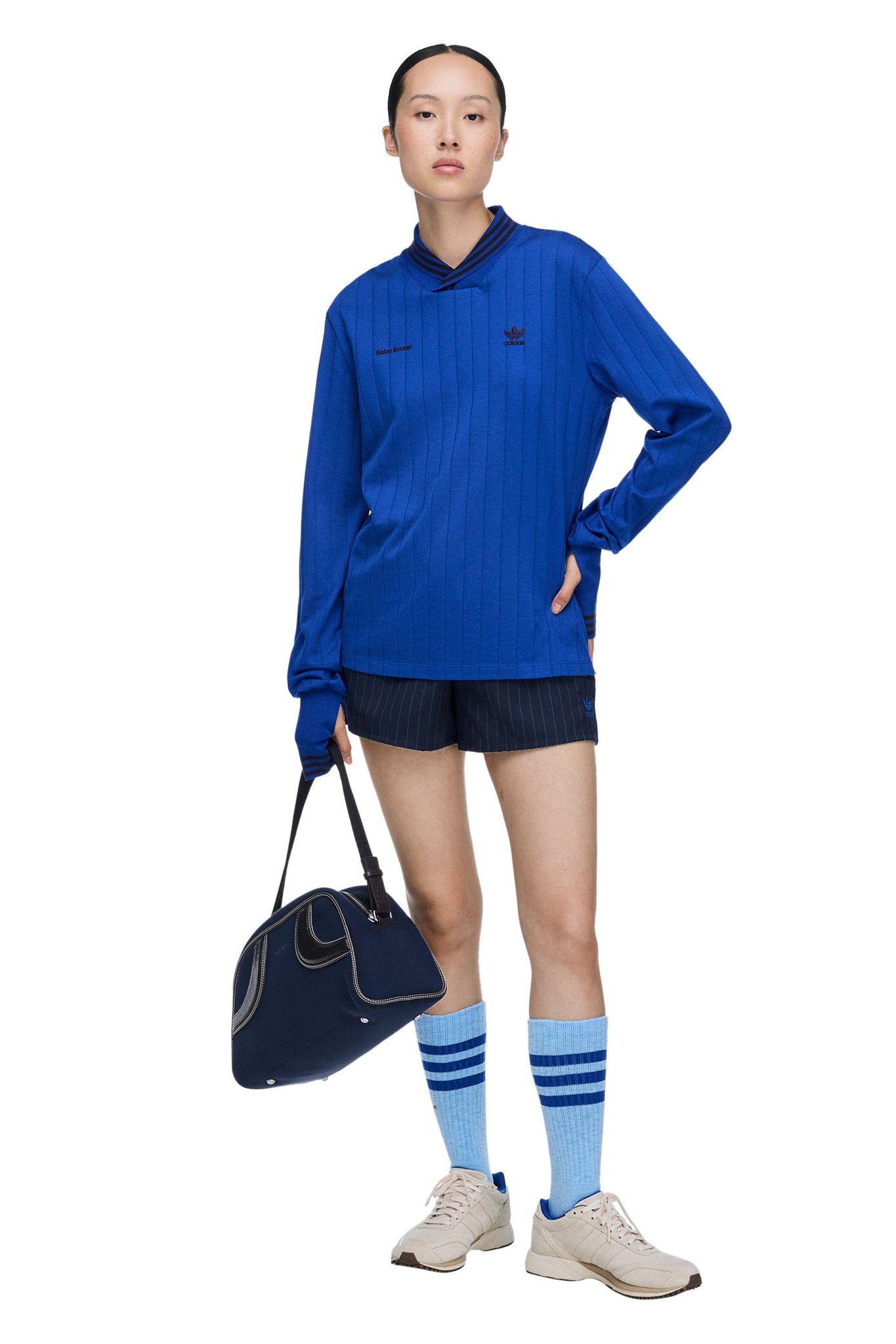 Wales Bonner Football Top Team Royal Blue