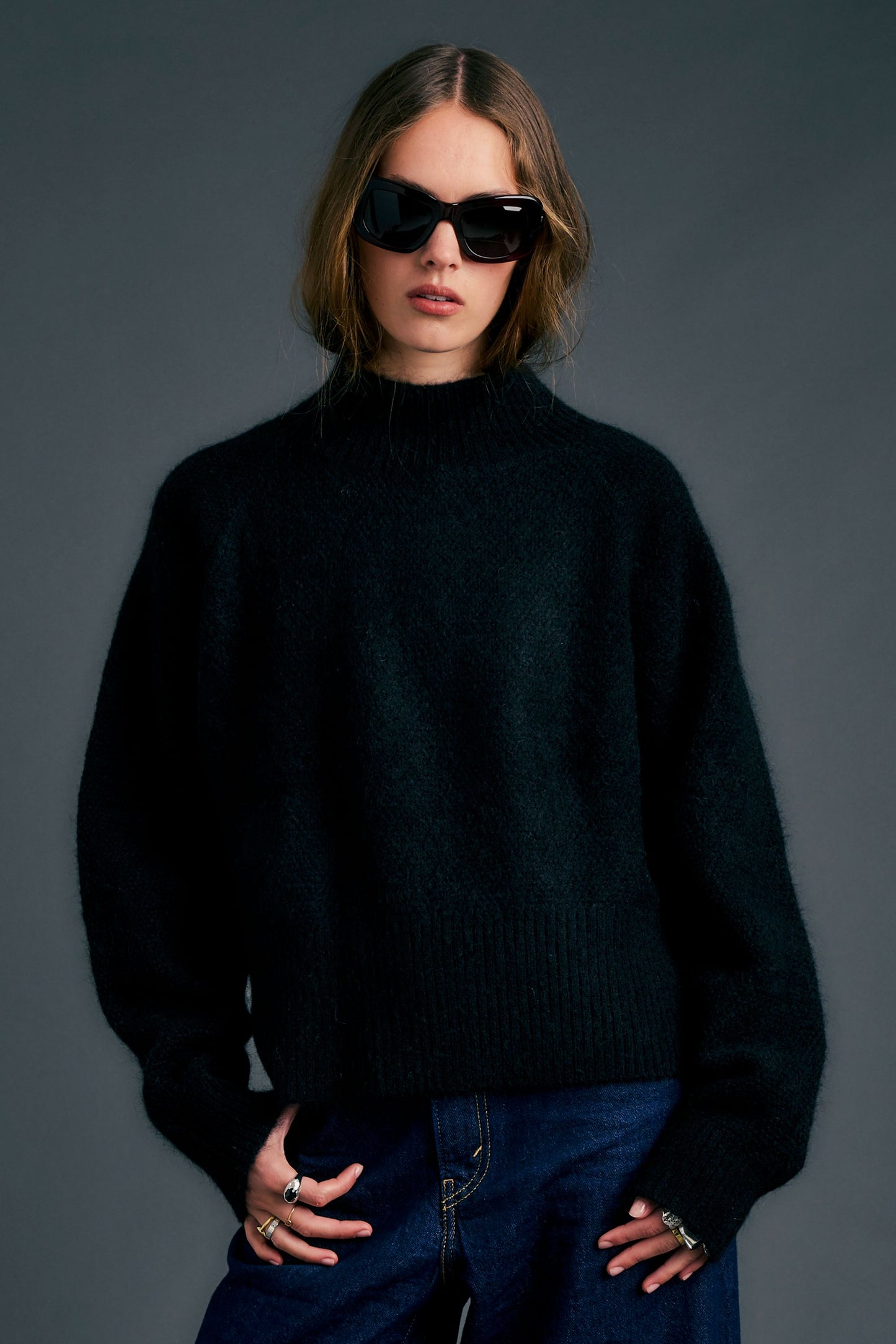 Burrow Sweater Black