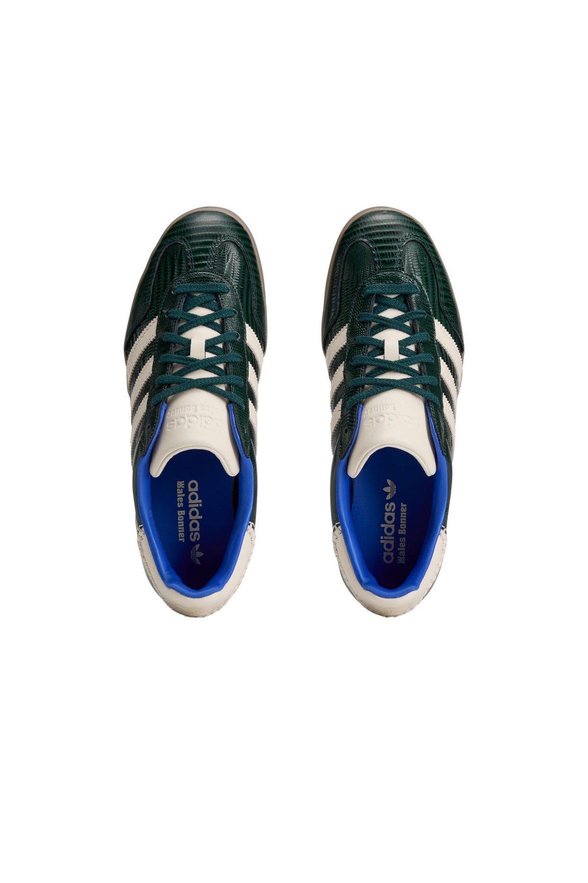 Wales Bonner Gazelle Croc Crystal Sky/Green Night/Power Blue