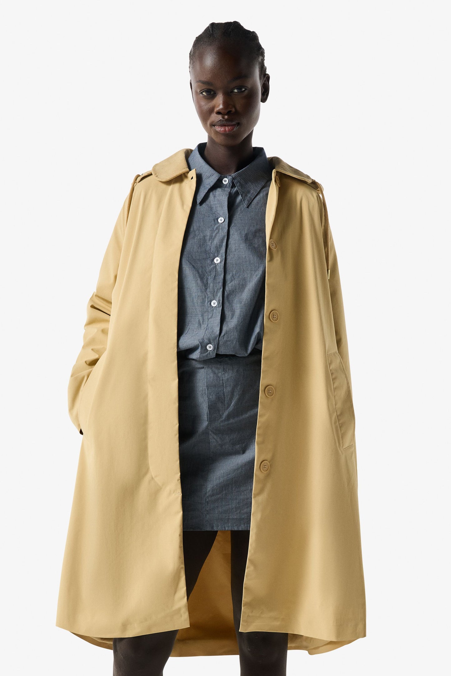 Rain Mac Warm Sand