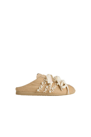 Simone Rocha Japan Slip-on Magic Beige/Chalk White/Better Scarlet