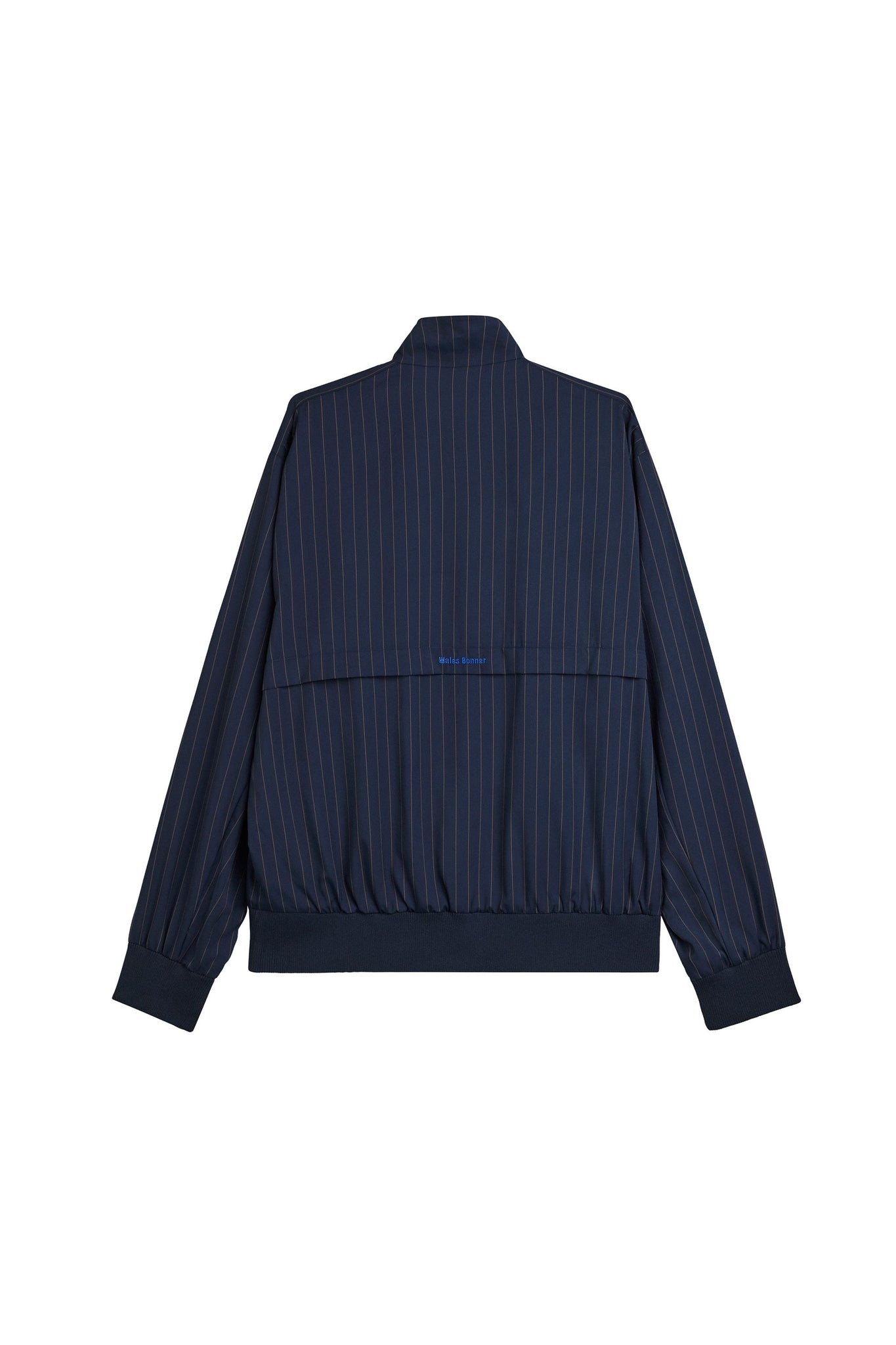 Wales Bonner Pinstripe Track Jacket Night Navy