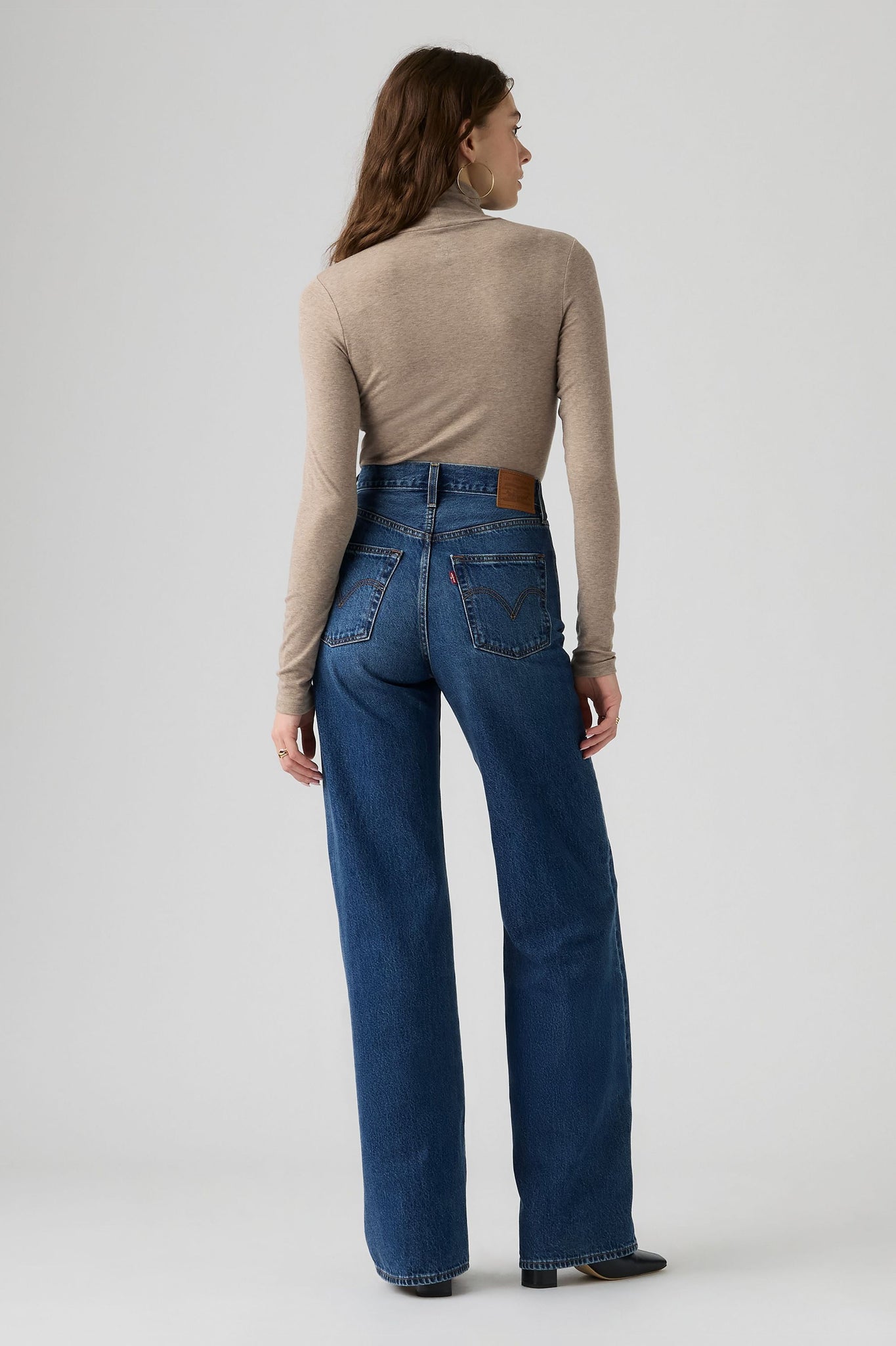 Ribcage Wide Leg Maybe Anywhere Medium Blue