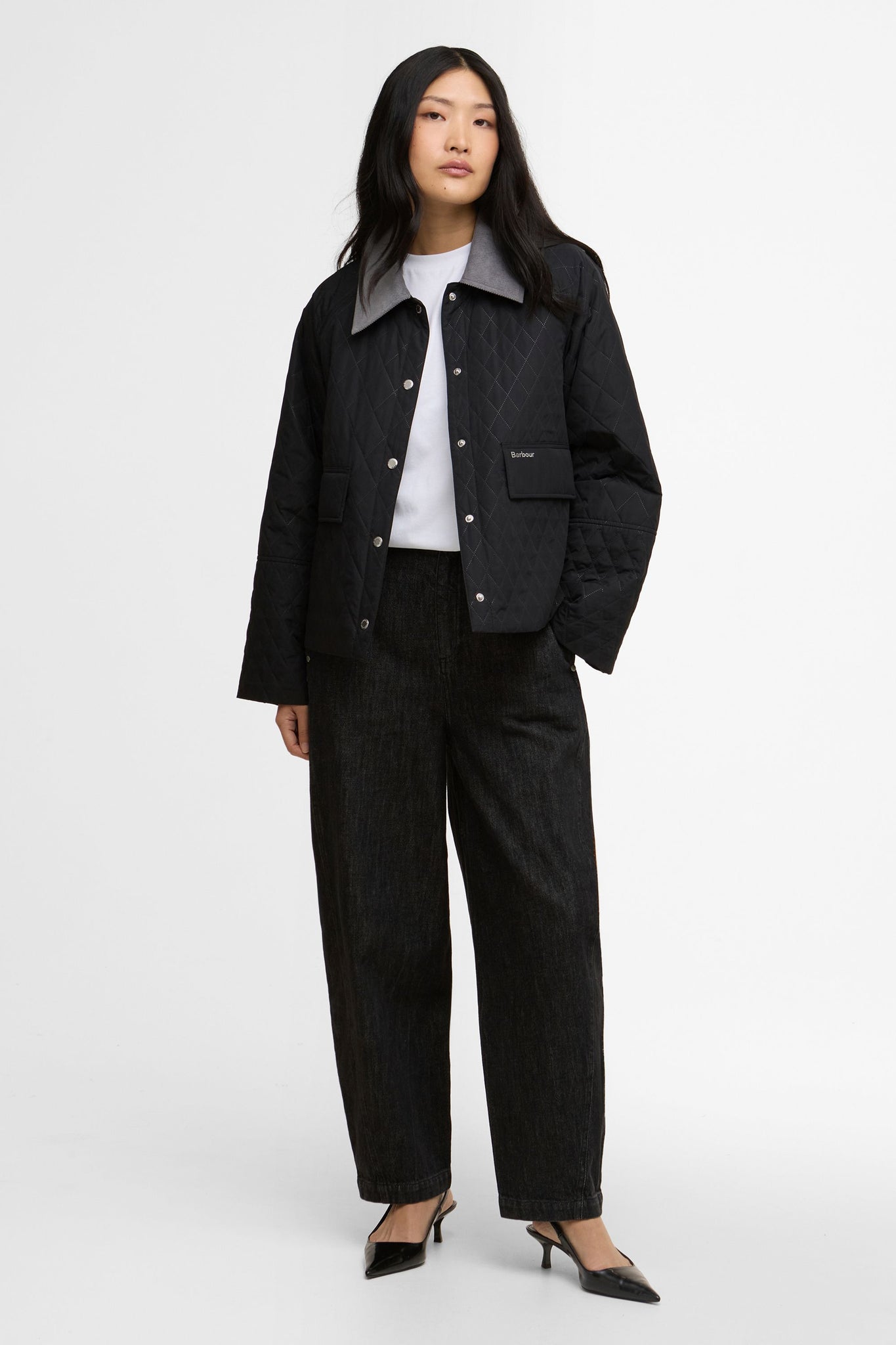 Kirby Quilted Jacket Black/Dress