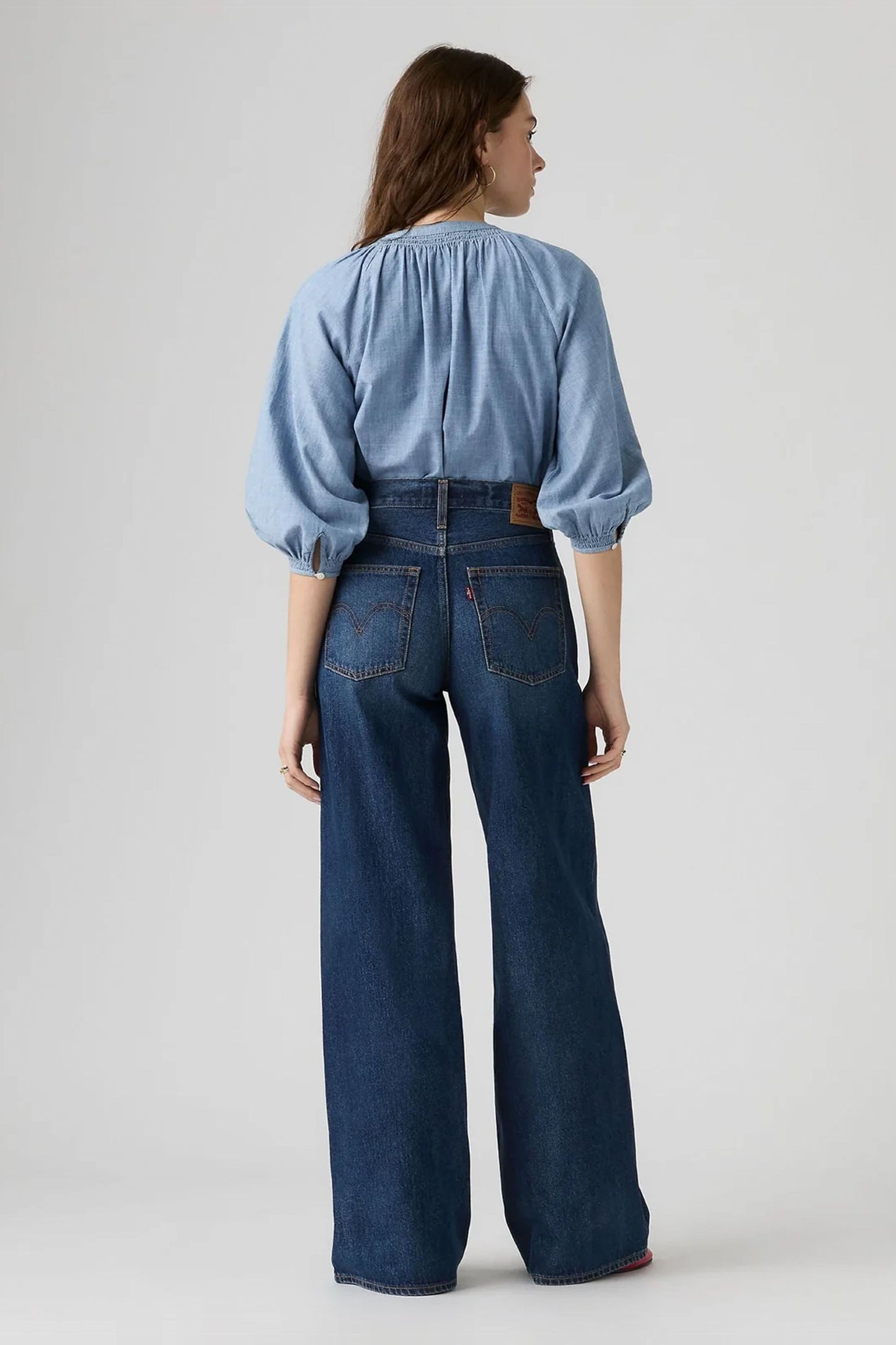 Middy Wide Leg Midnight Charm Deep Indigo
