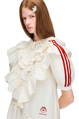Simone Rocha Frill Dress Chalk White