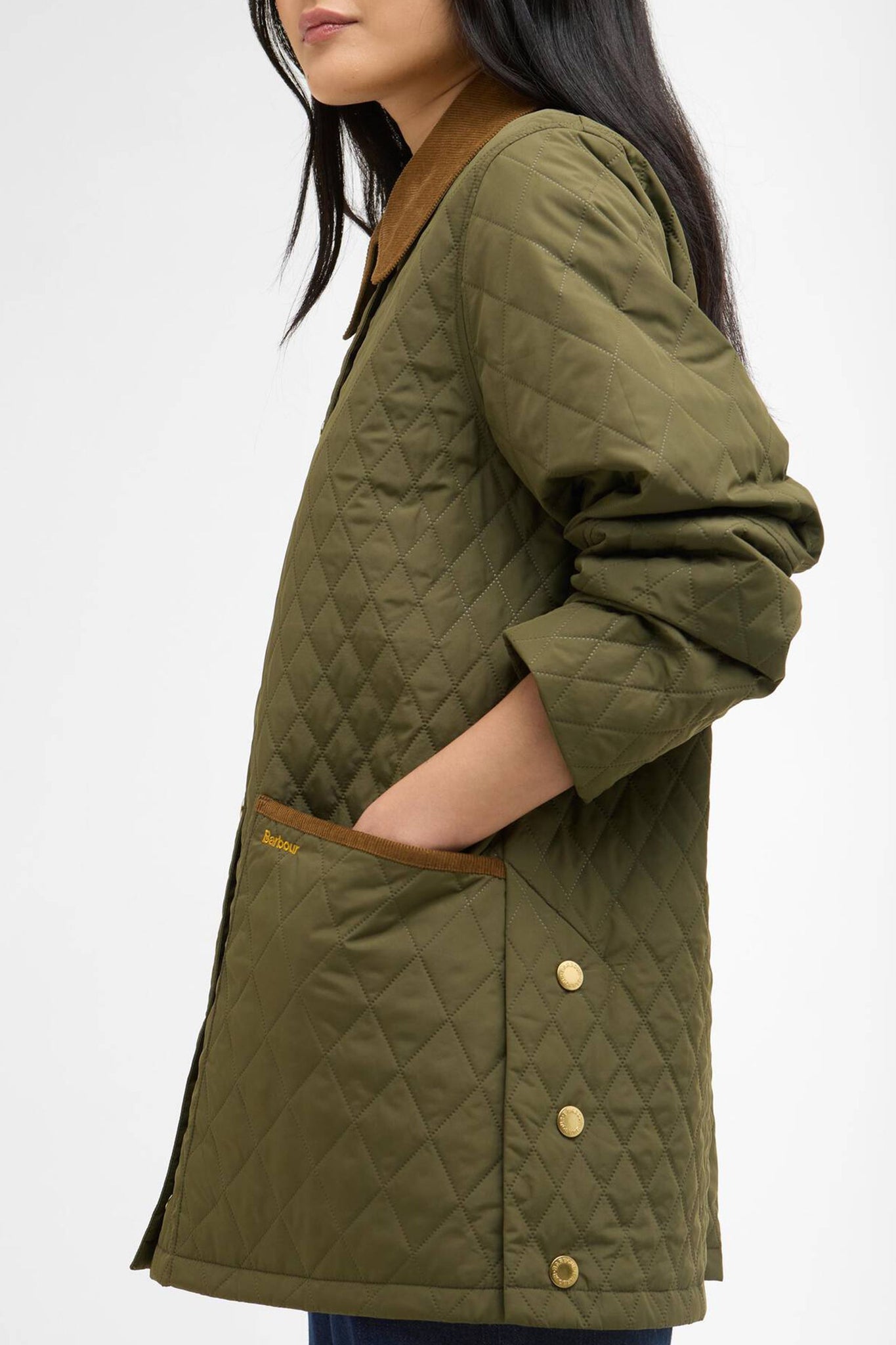 Goldmire Quilted Jacket Ivy Green/Ancient