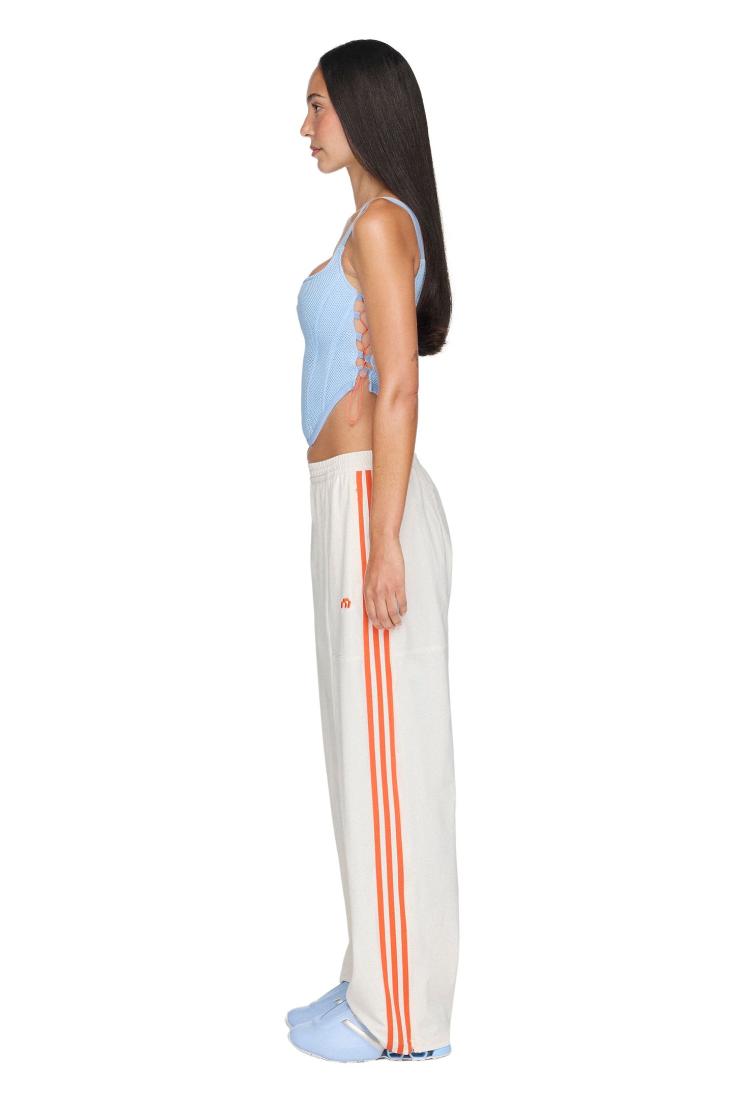 Miaou Track Pant Chalk White