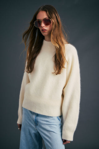 Burrow Sweater Ivory
