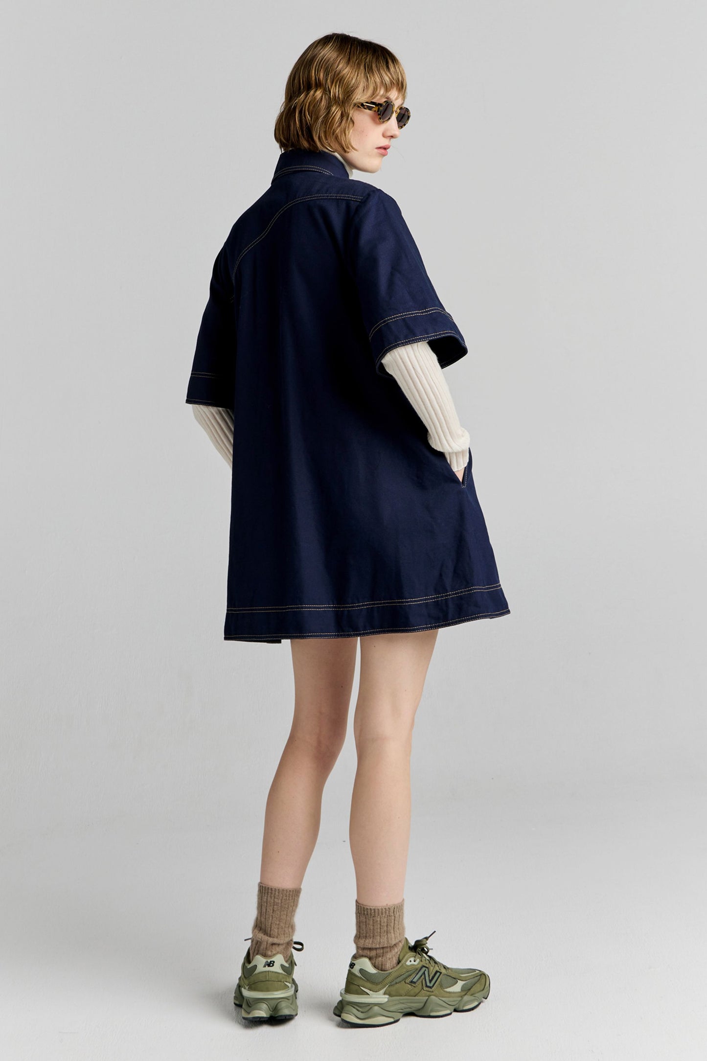 Tempest Dress Navy