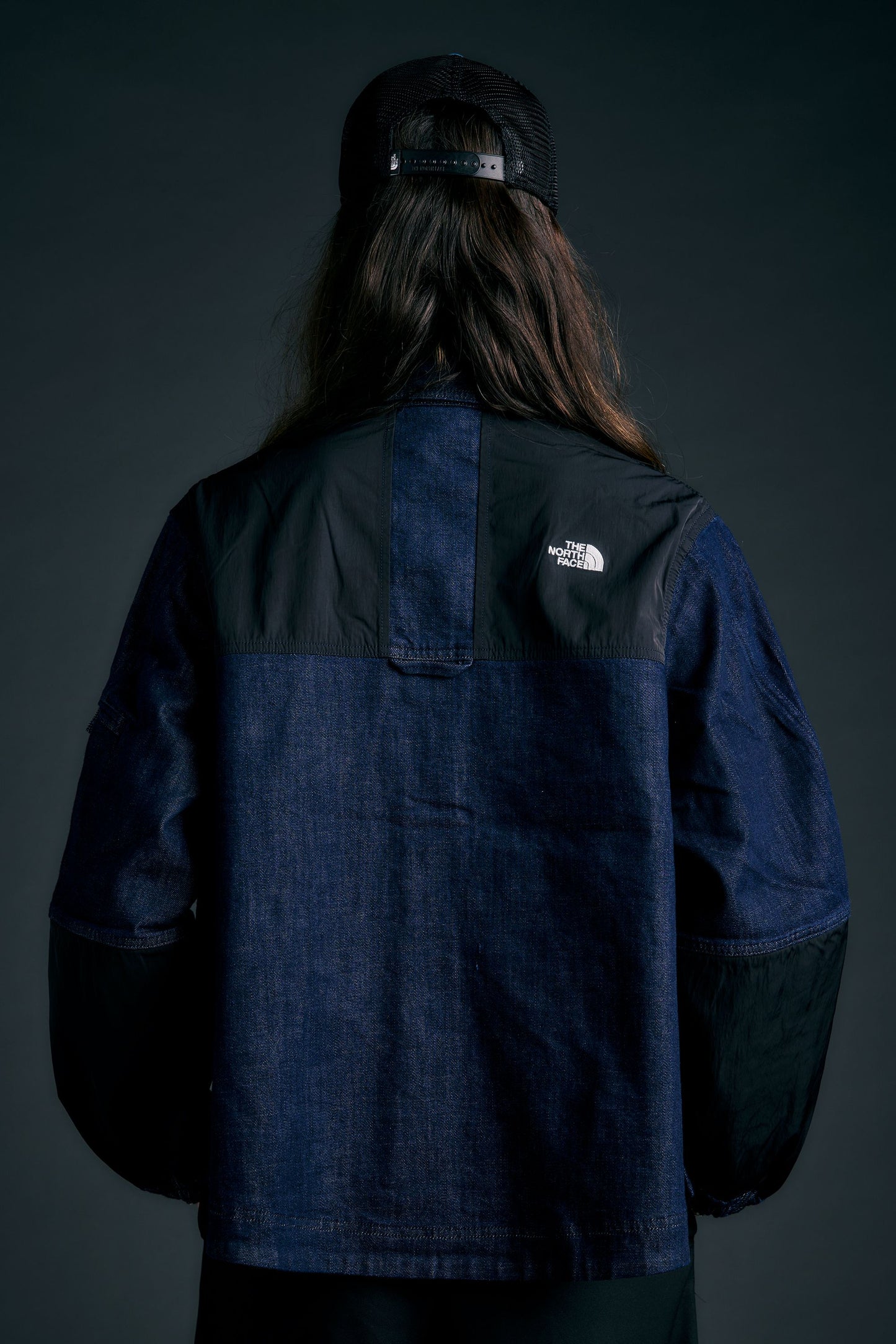 A-line Denim Jacket Cordura Dark Indigo