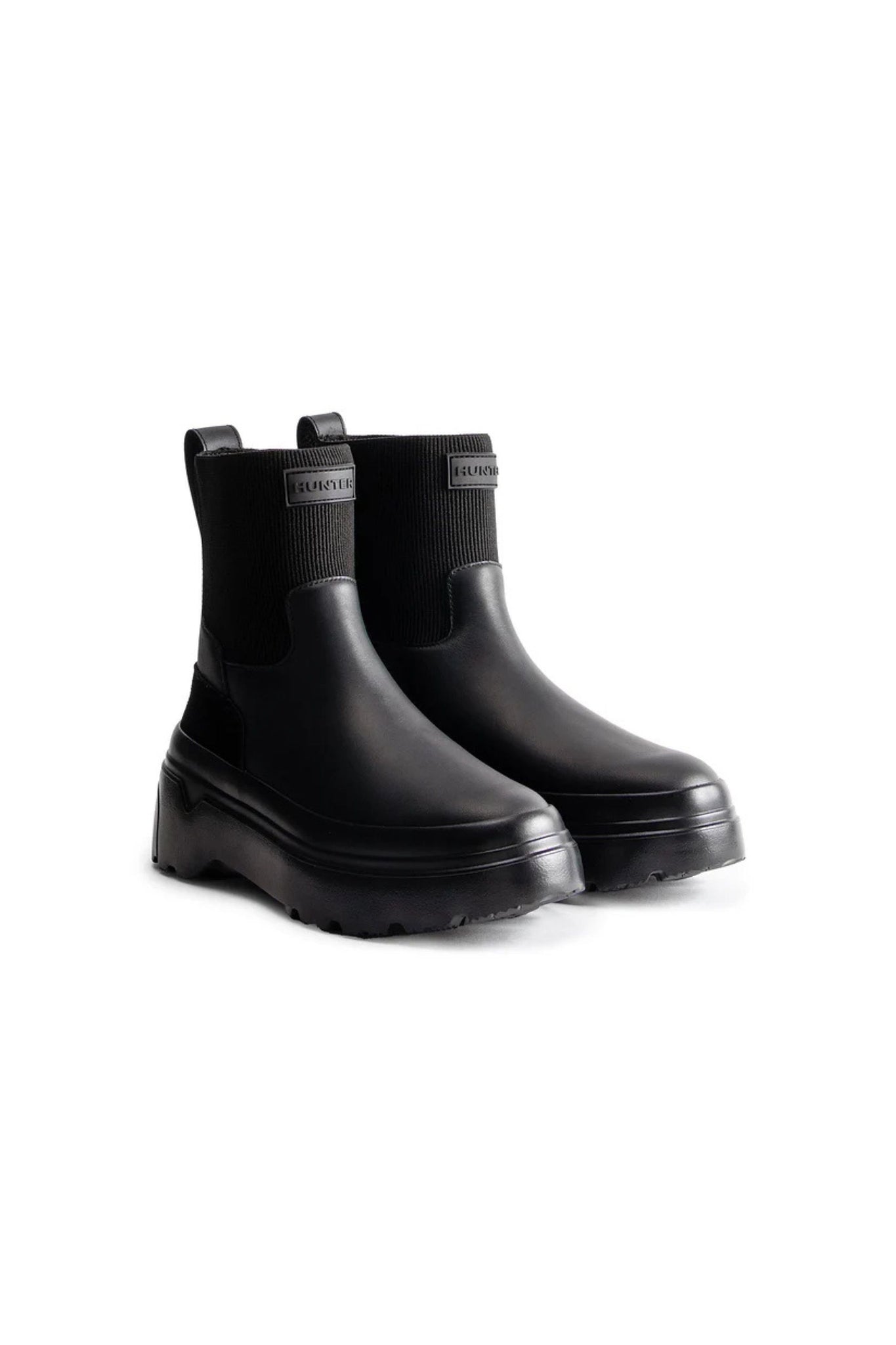 Explorer Chelsea Platform Boot Black