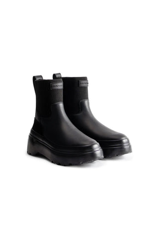 Explorer Chelsea Platform Boot Black