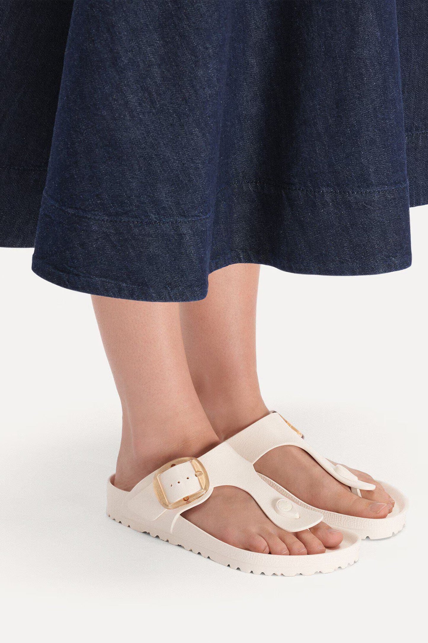 Gizeh Big Buckle EVA Regular Fit Eggshell
