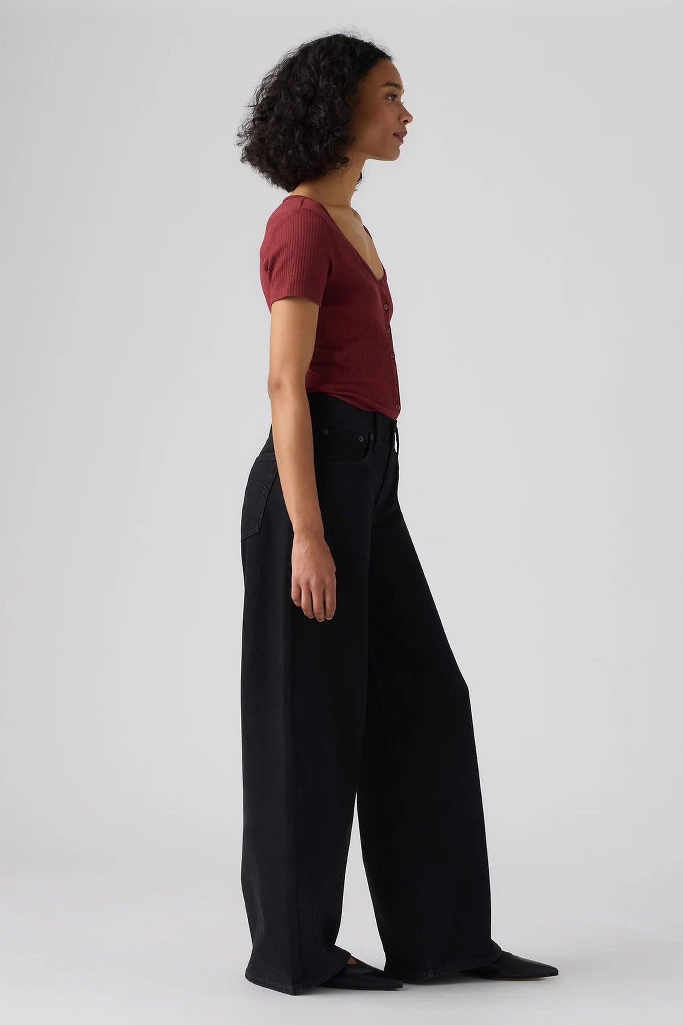 Middy Wide Leg Open Mind Dark Indigo