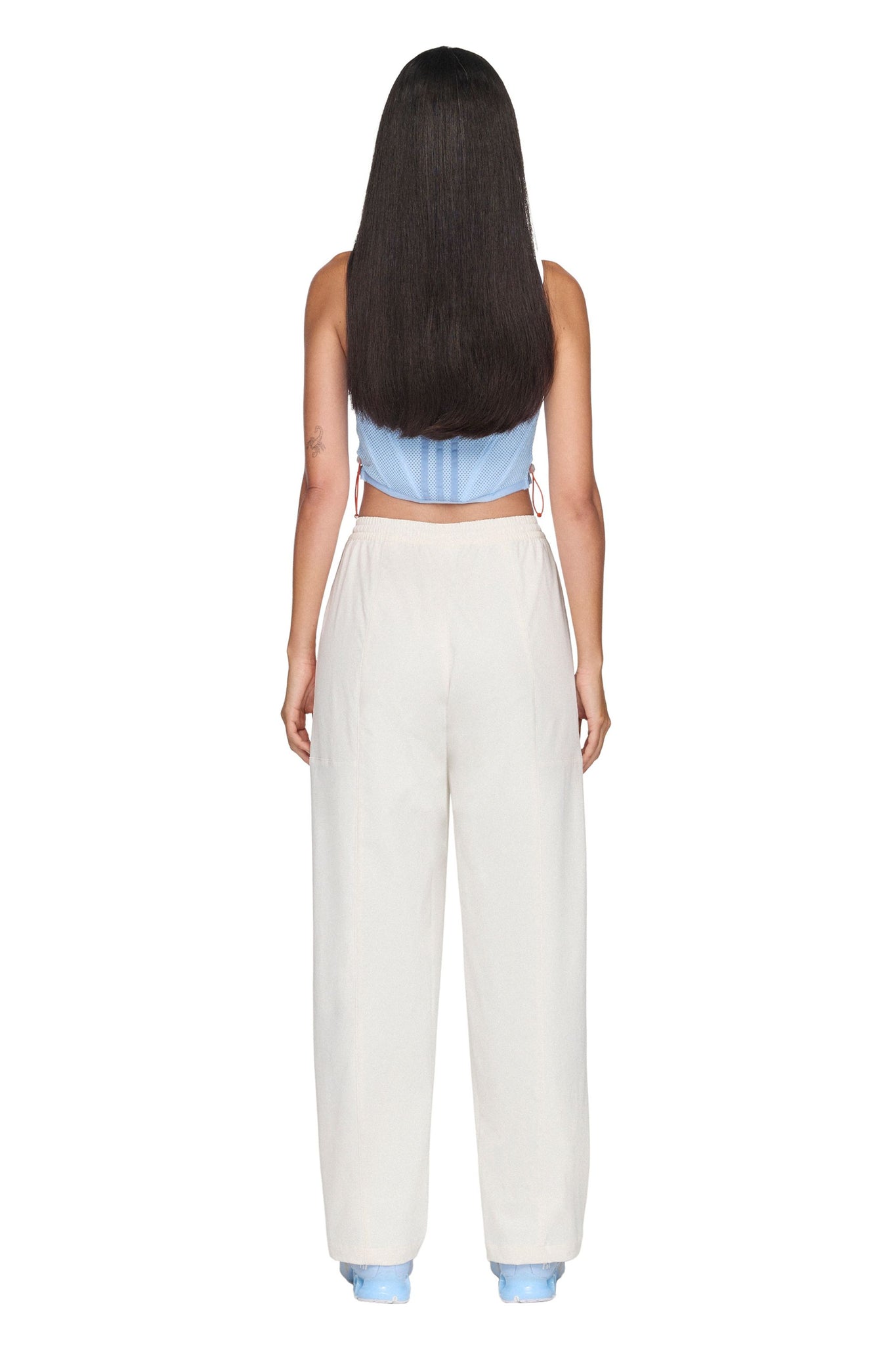 Miaou Track Pant Chalk White