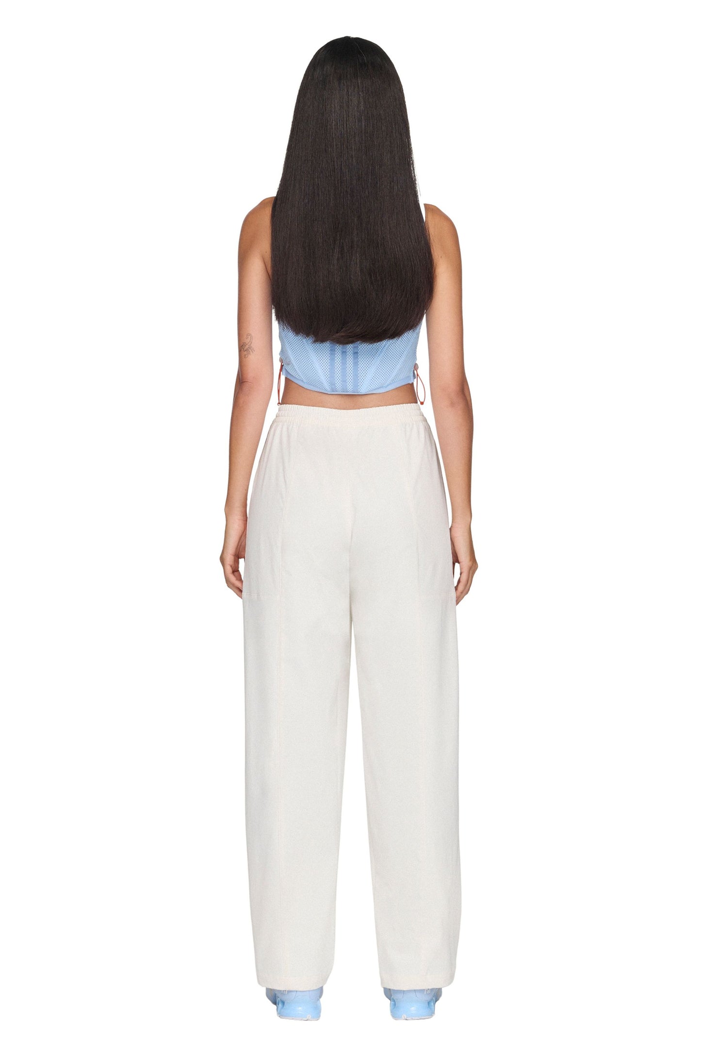 Miaou Track Pant Chalk White