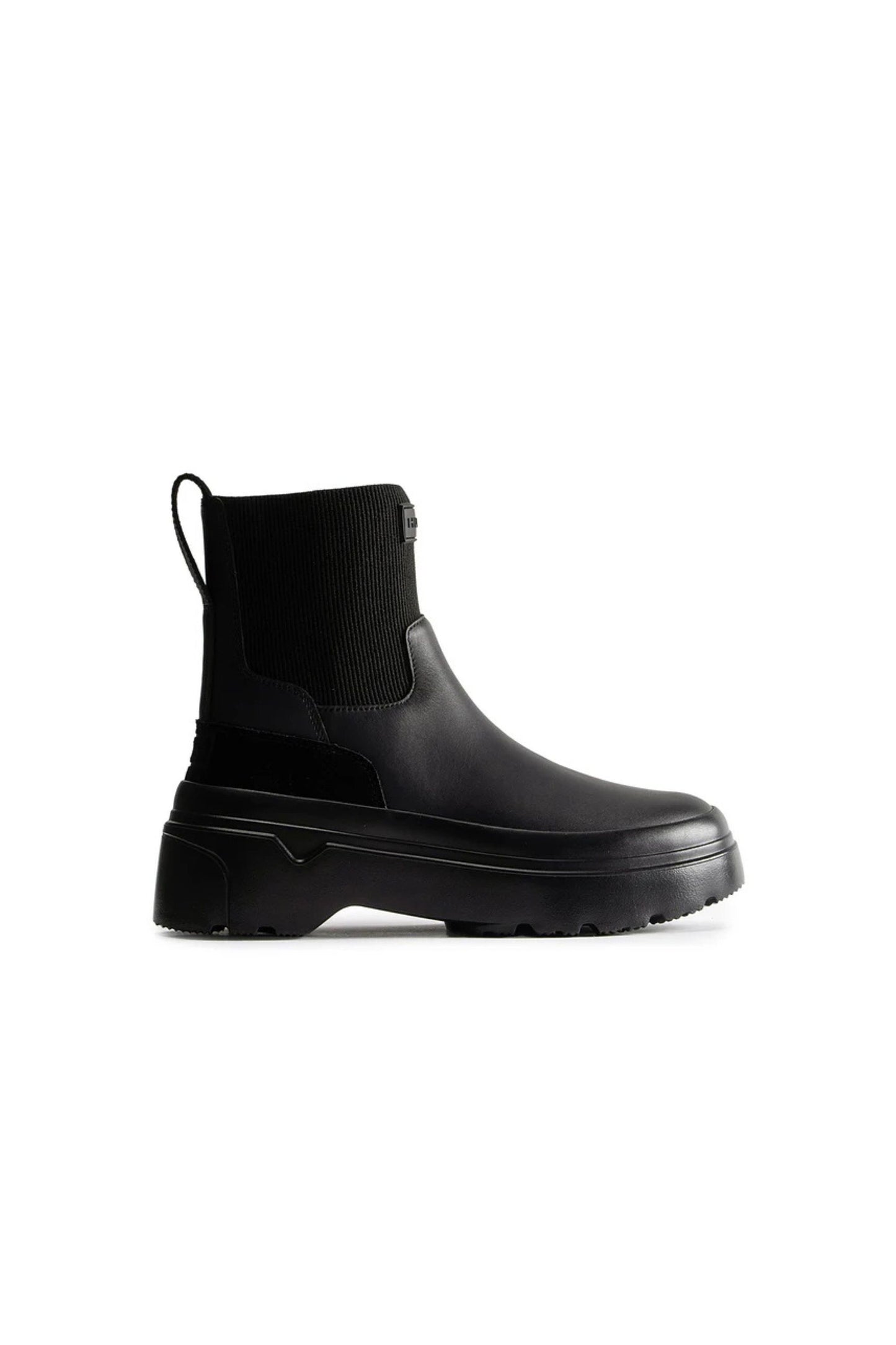 Explorer Chelsea Platform Boot Black