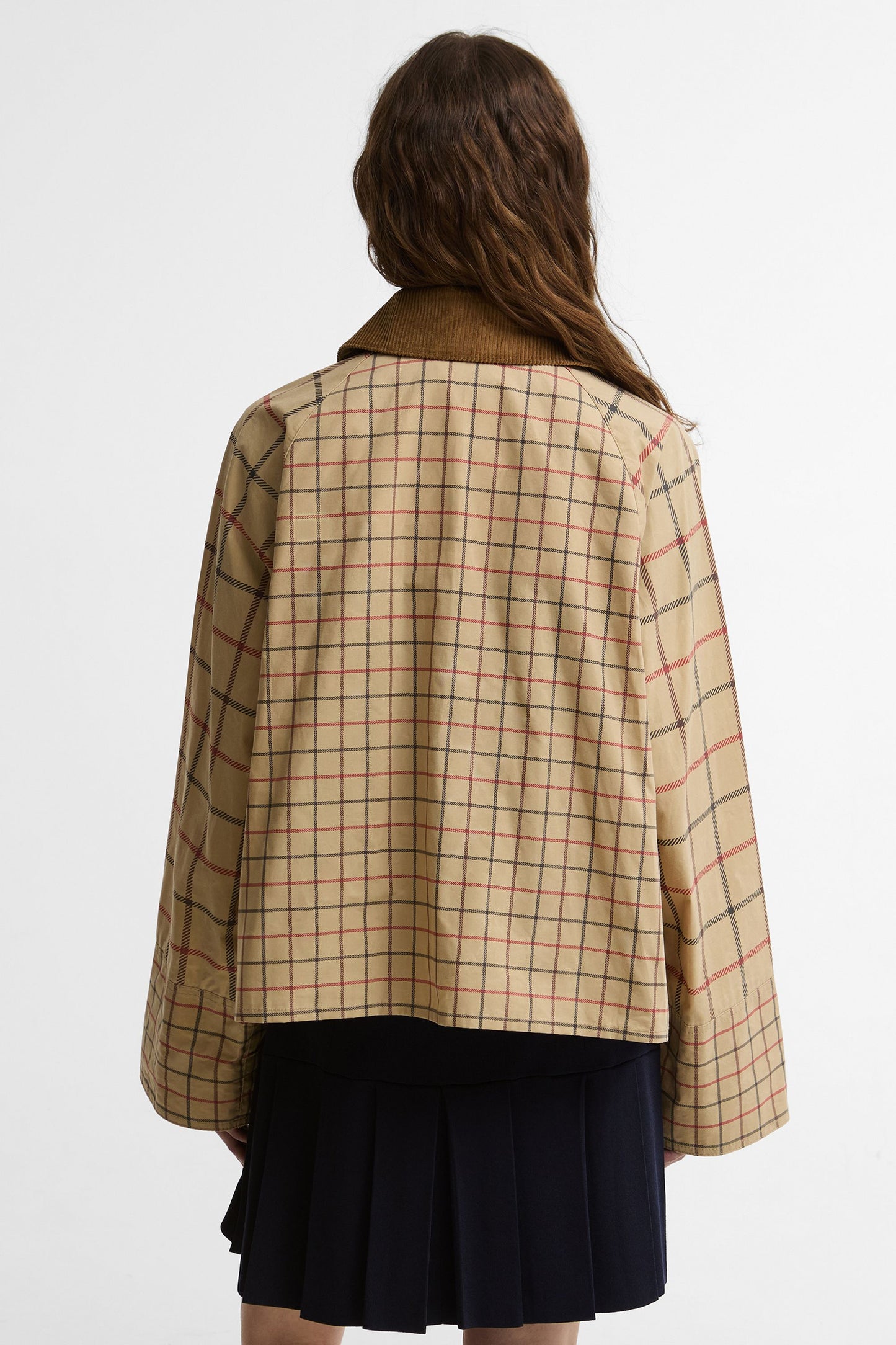 Mackworth Check Casual Jacket Beige Tattersall
