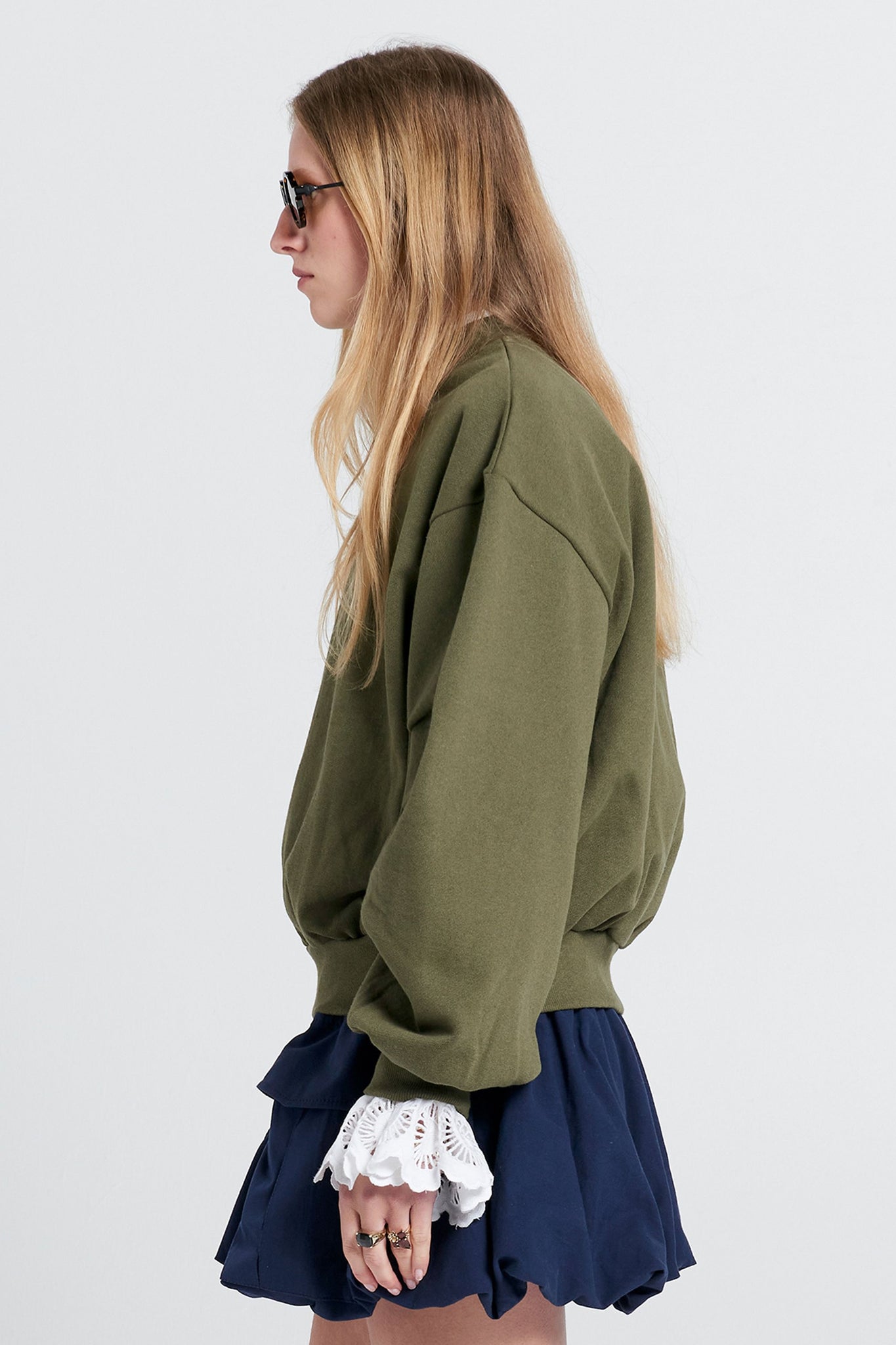 Campus Sweatshirt Hunter Green