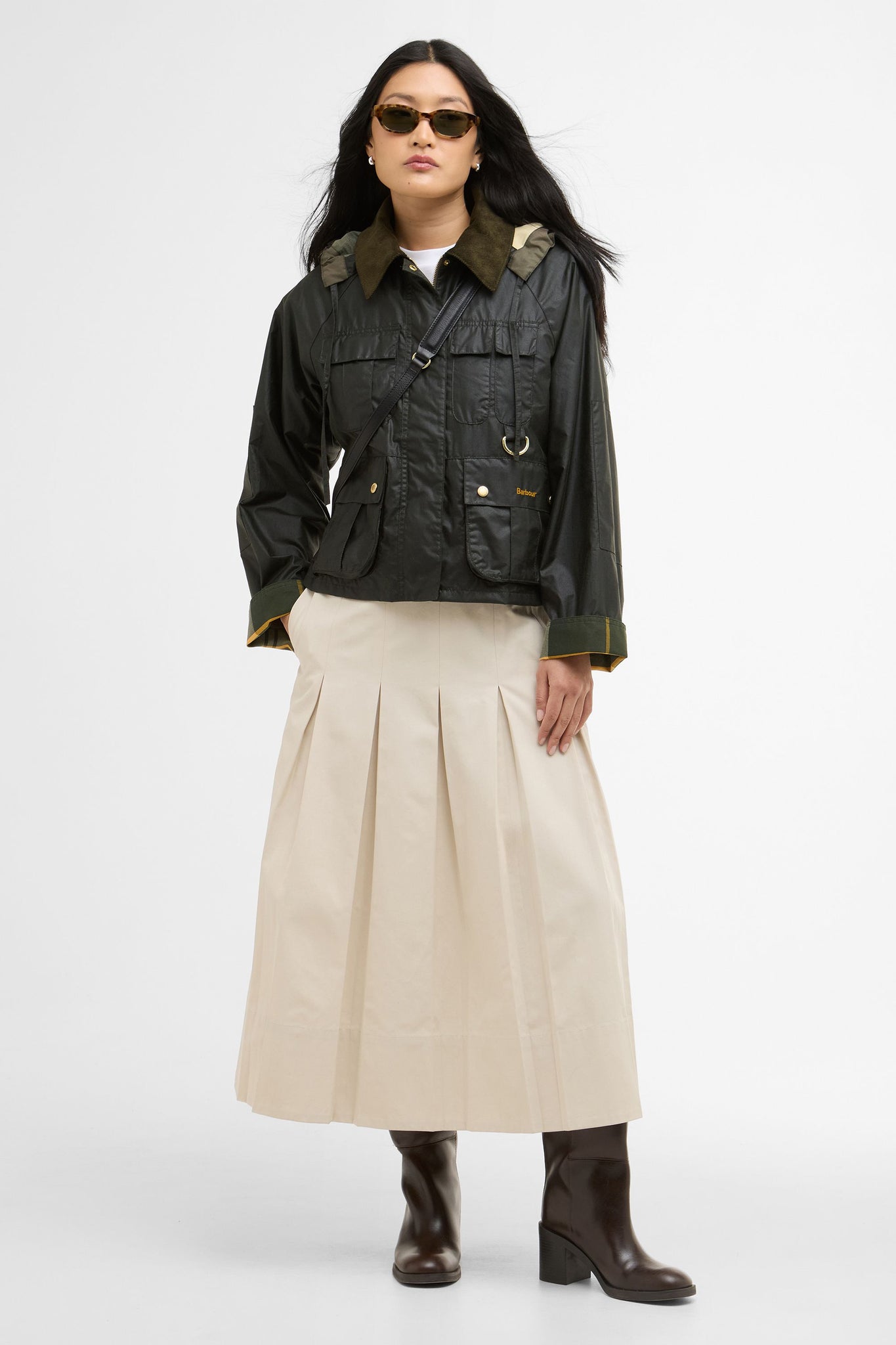 Liza Wax Jacket Fern/Ancient