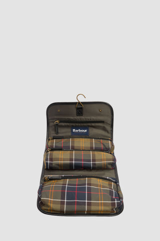 Tartan Hanging Washbag Classic/Beacon