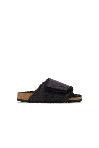 Solana Felt Shearling Regular Fit Anthracite