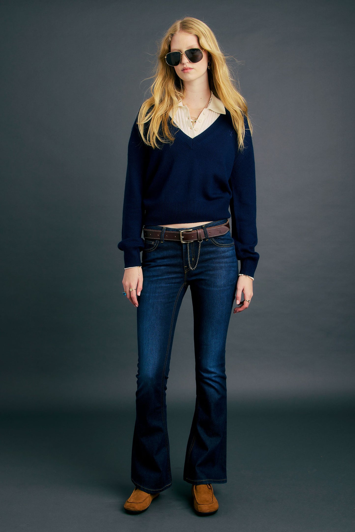 Colette Sweater Navy