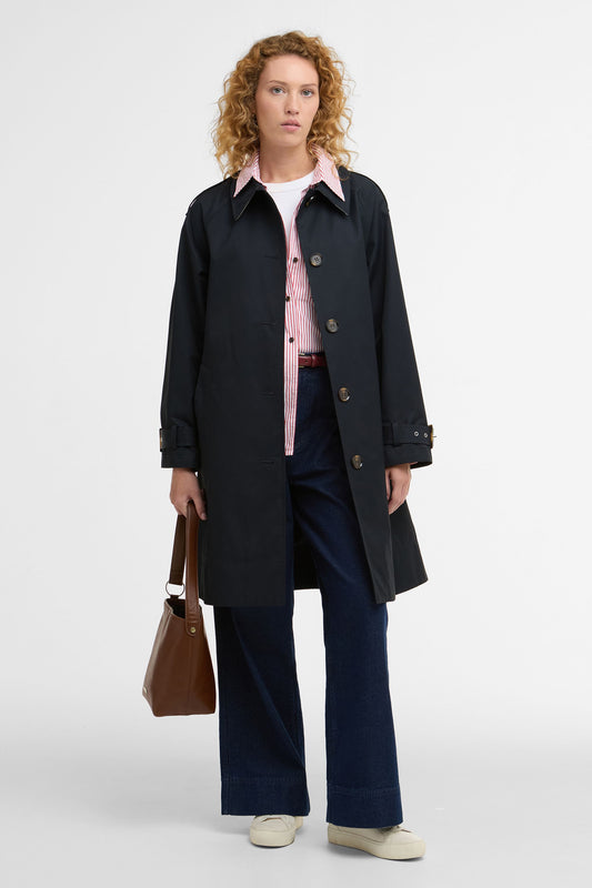 Maia Showerproof Jacket Dark Navy/Dress Navy Tartan