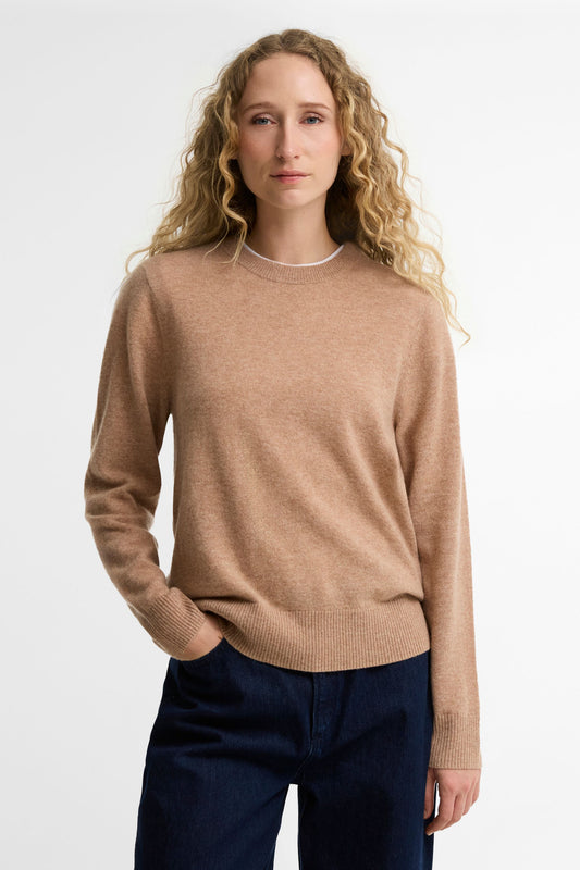 Penwood Cashmere Knitted Jumper Camel