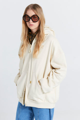 Oversized Hoodie Ecru