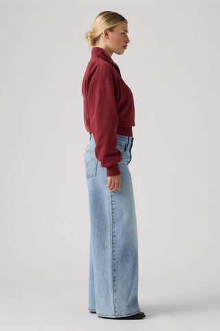 Middy Wide Leg Pen and Paper Light Indigo
