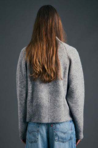Burrow Sweater Grey Marle