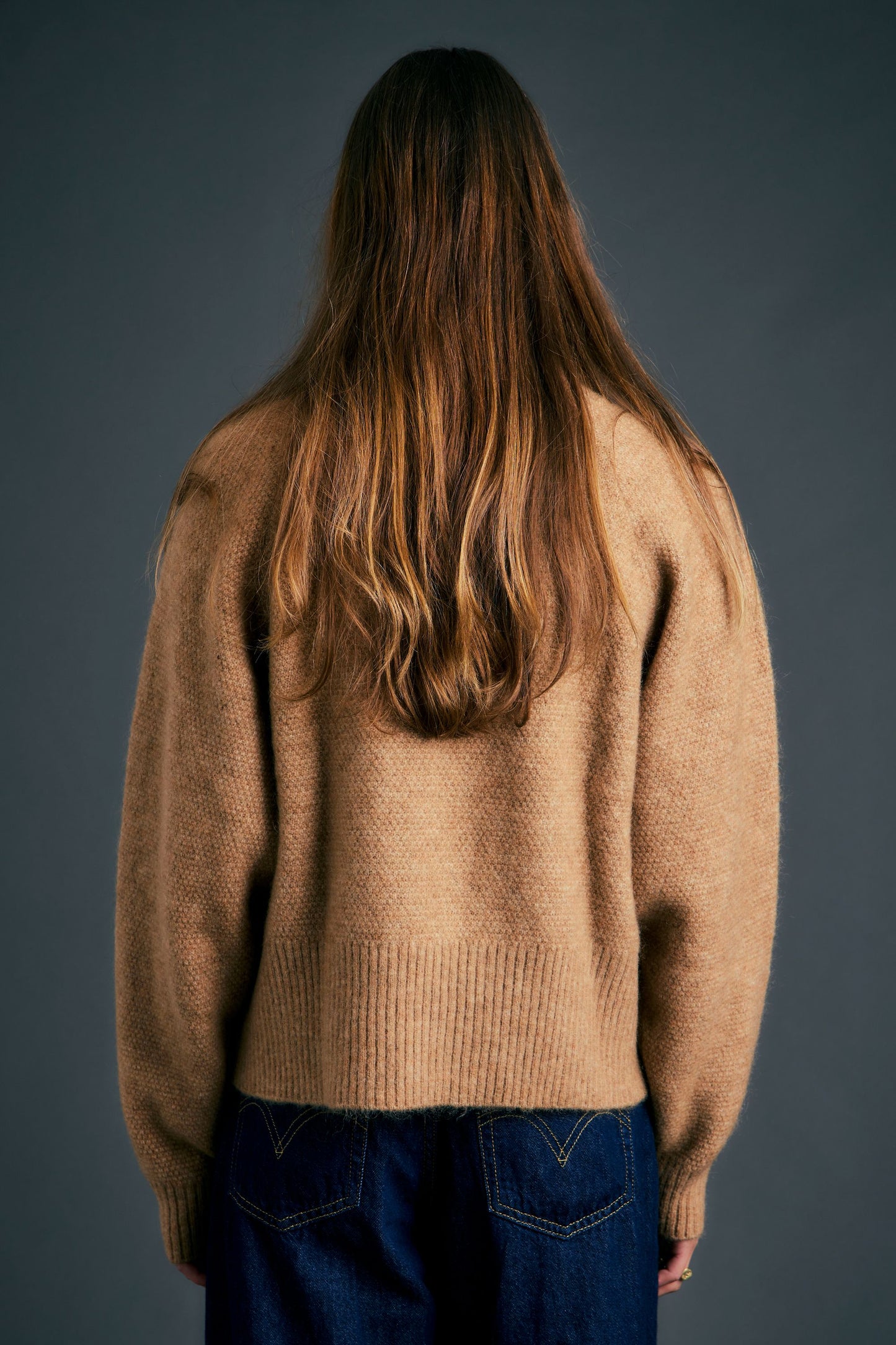 Burrow Sweater Camel