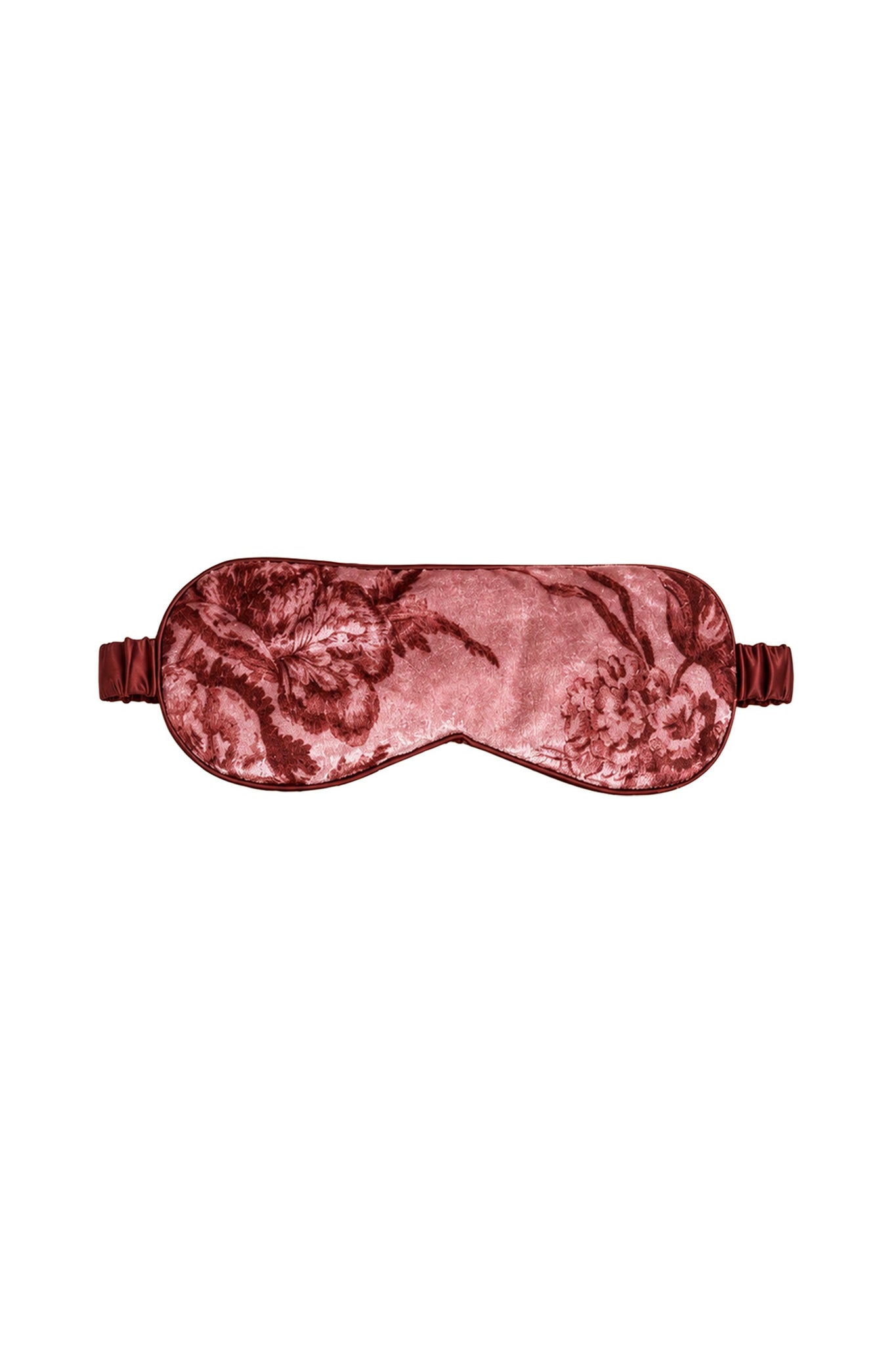 Velvet Eyemask & Pouch Rose