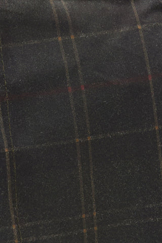 Arlene Wax Tie Headscarf Classic Tartan
